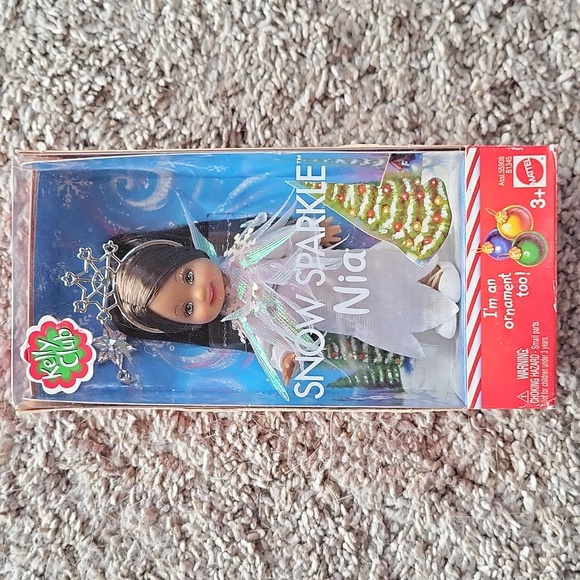 Mattel Toys Nwt Vintage Y2k Barbies Kelly Club 4 Christmas